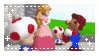 mario and peach